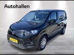 Toyota Proace City Long 1,5 D Comfort To Skydedør 102HK Van, 2.000 km, 224.360 Kr.