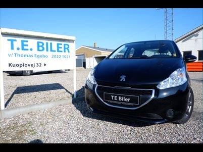 Peugeot 208 1,0 VTi Access (2012), 65.000 km, 74.900 Kr.