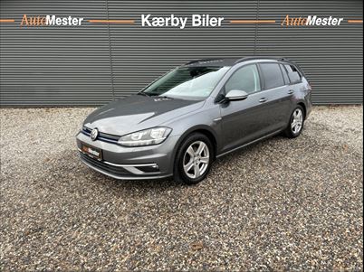 VW Golf 7 1,5 130 St.car (2018), 127.000 km, 144.500 Kr.