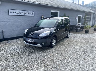 Peugeot Partner Partner Tepee 1,6 hdi 75hk (2010), 164,000 km, 34,900 Kr.