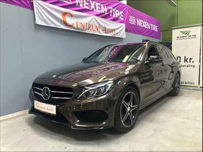 Mercedes-Benz C220 2,2 AMG Line stc. aut. 5d (2016), 225.000 km, 219.900 Kr.