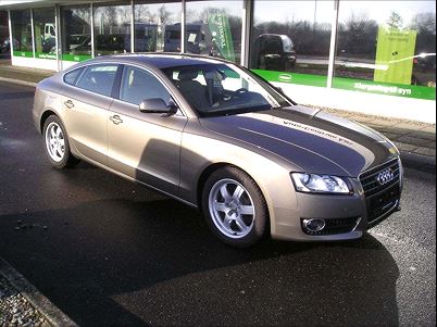 Audi A5 2,0 TDi 143 Sportback Multitr. 5d (2010), 31,000 km, 450,000 Kr.