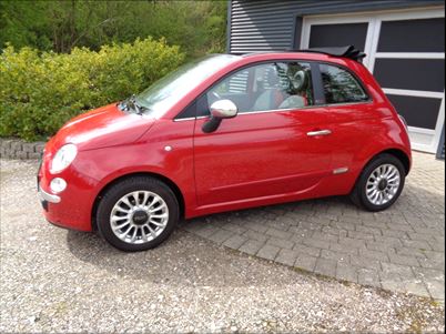 Fiat 500C Popstar (2015), 83.000 km, 74.900 Kr.