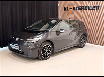 VW ID.3 58 Pro Performance (2021), 88.000 km, 139.700 Kr.