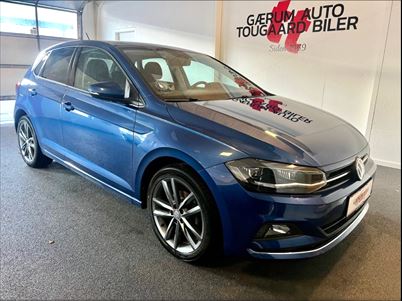 VW Polo TSi 115 Highline DSG (2019), 120.000 km, 154.800 Kr.