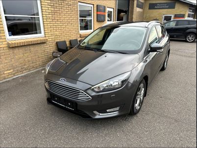 Ford Focus TDCi 120 Titanium stc. (2017), 171,000 km, 89,900 Kr.