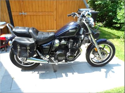 YAMAHA XJ700 MAXIM (1991), 65.000 km, 24.800 Kr.