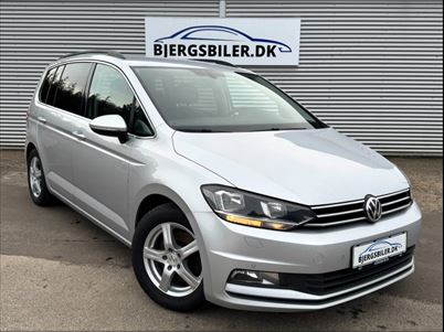 VW Touran TDi 150 Comfortline 7prs (2016), 210.100 km, 139.900 Kr.