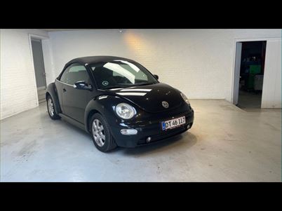 VW Beetle 1,4 75HK Cabr. 6g (2005), 108.000 km, 74.800 Kr.