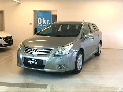 Toyota Avensis VVT-i T1 stc. (2009), 157.000 km, 89.900 Kr.