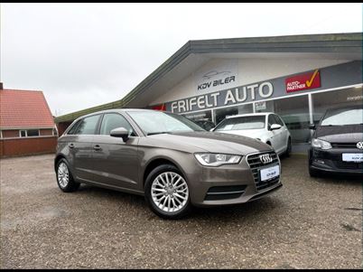 Audi A3 Sportback 1,4 TFSI Ambiente S Tronic 150HK 5d Aut. (2016), 116.000 km, 169.800 Kr.