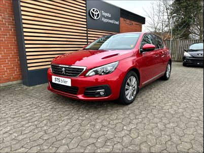 Peugeot 308 BlueHDi 130 Allure Grand (2021), 81,300 km, 139,900 Kr.