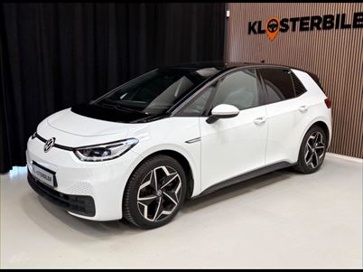 VW ID.3 58 Pro Performance Tech (2021), 86.000 km, 158.700 Kr.