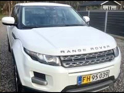 Land-Rover Range Rover Evoque 2,2 TD4 Prestige 4x4 150HK Van 6g Aut., 208,000 km, 129,000 Kr.