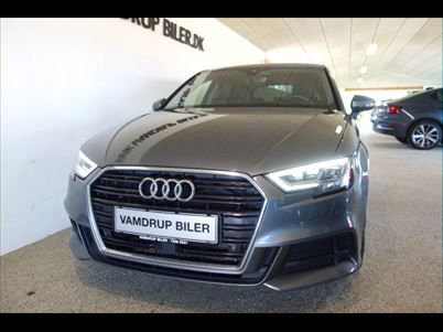 Audi A3 TFSi Sport Limited Sportback S-tr. (2019), 88.000 km, 264.800 Kr.