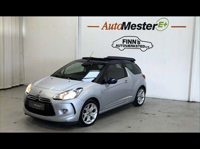 Citroën DS3 VTi 82 Style Cabrio (2013), 100.000 km, 59.900 Kr.