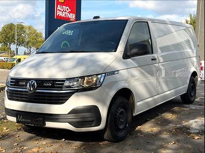 VW Transporter TDi 150 Kassevogn DSG lang (2021), 193.000 km, 139.700 Kr.