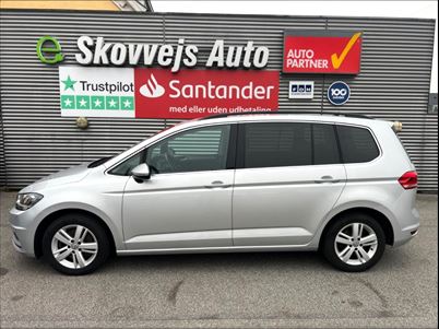 VW Touran TSi 150 Comfortline DSG 7prs (2020), 176.000 km, 209.900 Kr.
