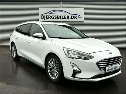 Ford Focus EcoBlue Titanium stc. aut. (2019), 139.700 km, 139.900 Kr.