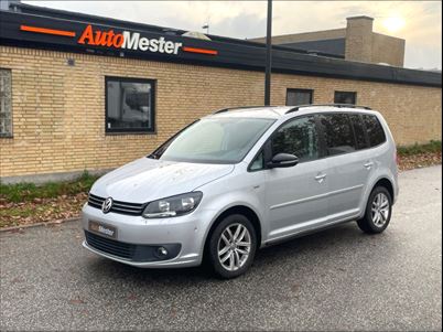 VW Touran TDi 105 Comfortline DSG BM Van (2013), 235.000 km, 45.000 Kr.