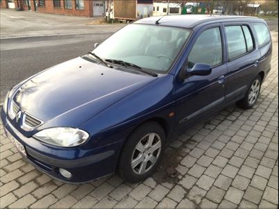 Renault Mégane I 1,6 16V RXT Climate st.car aut. (2000), 210.000 km, 12.800 Kr.