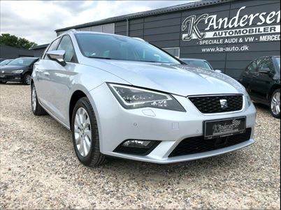 Seat Leon 1,6 TDi 110 Style ST DSG (2016), 98,000 km, 189,900 Kr.